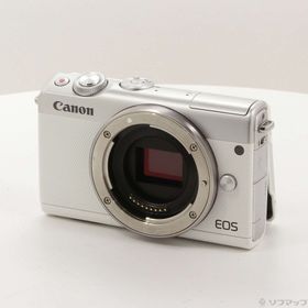(中古)Canon ミラーレス一眼カメラ EOS M100 ボディ ホワイト(262-ud)