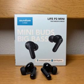 【右左セット】Soundcore Life P2 Mini（黒）イヤホン本体のみ