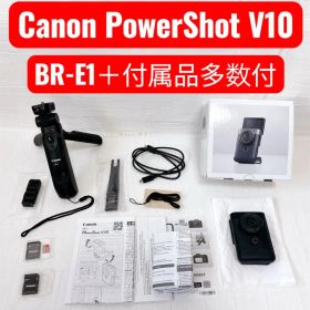 【即撮影OKフルセット】Canon PowerShot V10＋BR-E1 SD