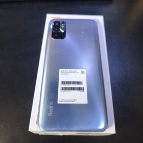 シャオミ(Xiaomi)のXiaomi Redmi Note 10 JE XIG02 シルバー 中古 (スマートフォン本体)