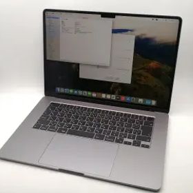 【中古】Apple MacBook Air 15インチ CTO (M3,2024) スペースグレイ M3(CPU:8C/GPU:10C)/24G/256G【千葉】保証期間１ヶ月【ランクA】
