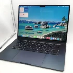 【中古】Apple MacBook Air 15インチ CTO (M3,2024) ミッドナイト M3(CPU:8C/GPU:10C)/16G/256G【柏】保証期間１ヶ月【ランクA】