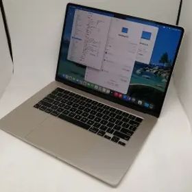 【中古】Apple MacBook Air 15インチ CTO (M3,2024) スターライト M3(CPU:8C/GPU:10C)/8G/256G【日本橋3】保証期間１ヶ月【ランクB】