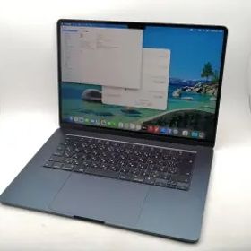 【中古】Apple MacBook Air 15インチ CTO (M3,2024) ミッドナイト M3(CPU:8C/GPU:10C)/16G/512G【千葉】保証期間１ヶ月【ランクB】