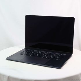 (中古)MacBook Air 15.3-inch Early-2024 MXD43J/A M3 8コアCPU_10コアGPU 16GB SSD512GB ミッドナイト (26.1 Tahoe)(344-ud)