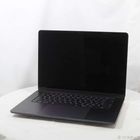 (中古)Apple MacBook Air 15.3-inch Early-2024 MXD43J/A Apple M3 8コアCPU_10コアGPU 16GB SSD2TB ミッドナイト (26.3 Tahoe)(348-ud)