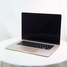 (中古)Apple MacBook Air 15.3-inch Late-2024 MC9K4J/A Apple M3 8コアCPU_10コアGPU 24GB SSD1TB スターライト (26.3 Tahoe)(377-ud)