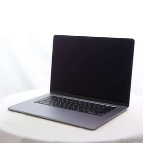 (中古)MacBook Air 15.3-inch Late-2024 MC9D4J/A M3 8コアCPU_10コアGPU 16GB SSD256GB スペースグレイ (15.3 Sequoia)(377-ud)