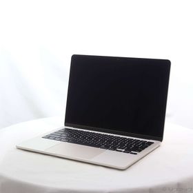 (中古)MacBook Air 13.6-inch Late-2024 MC8J4J/A M3 8コアCPU_10コアGPU 16GB SSD256GB スターライト (15.3 Sequoia)(377-ud)
