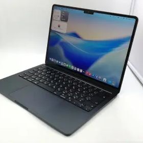 【中古】Apple MacBook Air 13インチ CTO (M3,2024) ミッドナイト M3(CPU:8C/GPU:10C)/16G/512G【大宮東口】保証期間１ヶ月【ランクB】