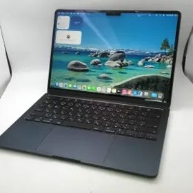 【中古】Apple MacBook Air 13インチ CTO (M3,2024) ミッドナイト M3(CPU:8C/GPU:10C)/16G/256G【大阪堂島】保証期間１ヶ月【ランクB】