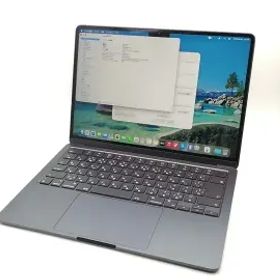 【中古】Apple MacBook Air 13インチ CTO (M3,2024) ミッドナイト M3(CPU:8C/GPU:10C)/16G/256G【千葉】保証期間１ヶ月【ランクA】