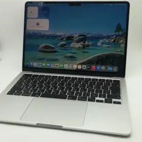 【中古】Apple MacBook Air 13インチ CTO (M3,2024) シルバー M3(CPU:8C/GPU:10C)/16G/256G【広島】保証期間１ヶ月【ランクA】