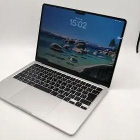 【中古】Apple MacBook Air 13インチ CTO (M3,2024) シルバー M3(CPU:8C/GPU:10C)/24G/256G【秋葉2号】保証期間１ヶ月【ランクA】