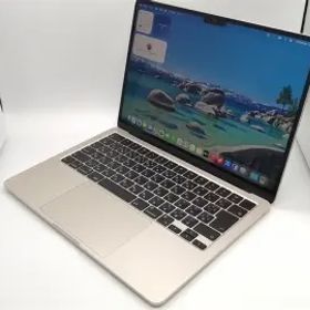 【中古】Apple MacBook Air 13インチ CTO (M3,2024) スターライト M3(CPU:8C/GPU:10C)/16G/256G【小倉駅前】保証期間１ヶ月【ランクB】
