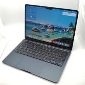 【中古】Apple MacBook Air 13インチ CTO (M3,2024) ミッドナイト M3(CPU:8C/GPU:8C)/16G/256G【大須2】保証期間１ヶ月【ランクA】