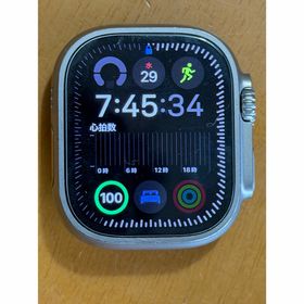 アップル(Apple)のapple watch ultra 第1世代 バッテリー86% 状態良好(腕時計(デジタル))