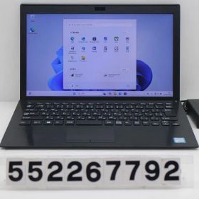 VAIO VJPG11C11N Core i5 8250U 1.6GHz/8GB/256GB(SSD)/13.3W/FHD(1920x1080)/Win11 【552267792】