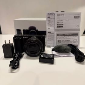 【美品】SONY ZV-E10 VLOGCAM デジタル一眼カメラ