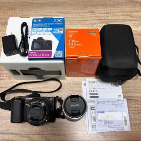 SONY ZV-E10 レンズキットセット 単焦点レンズ付き