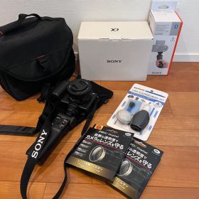 美品 完備品 SONY ZV-E10 II カメラ SET VLOG 黒 ソニー