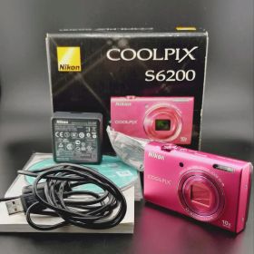 【付属品完備】Nikon COOLPIX S6200 ピンク