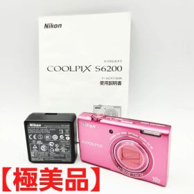 【極美品】Nikon COOLPIX S6200 ピンク 取扱説明書付き