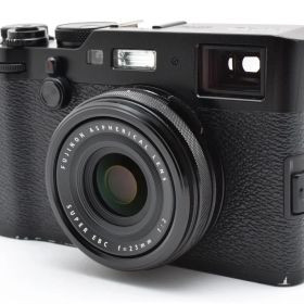★レンズ光学極上★ フジフイルム FUJIFILM X100F ブラック 《ショット数14655回！》★完動品★ #A603133