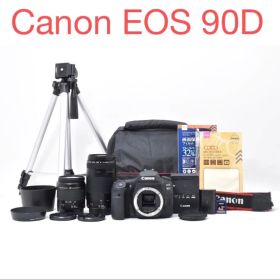 デジタル一眼レフカメラ/Canon EOS 90D標準&望遠ダブルレンズセット