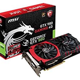【中古】「非常に良い」MSI GeForce GTX 980搭載グラフィックボード GTX980 GAMING 4G