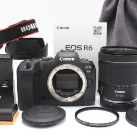 1000ショット以下！Canon EOS R6 RF24-105 IS STM レンズキット キヤノン