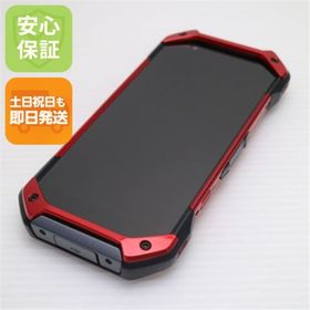 キョウセラ(京セラ)のTORQUE 5G KYG01 レッド M111 SIMロック解除済み(スマートフォン本体)