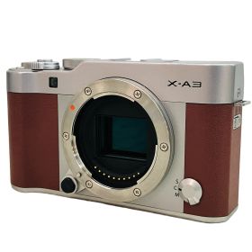 FUJIFILM X-A3 ミラーレス 一眼 カメラ ボディ ブラウン Xマウント 富士フイルム 中古 C11153877