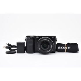 ソニー(SONY)の美品 ショット数656回 SONY α6000 レンズセット ARYM6072(ミラーレス一眼)