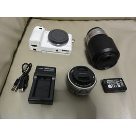 SONY(ｿﾆｰ) α6000 ﾀﾞﾌﾞﾙｽﾞｰﾑﾚﾝｽﾞｷｯﾄ [ﾎﾜｲﾄ](ミラーレス一眼)