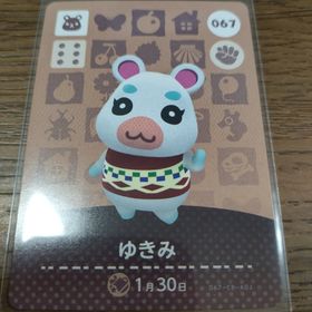 ニンテンドウ(任天堂)のあつまれどうぶつの森 amiiboカード ゆきみ(その他)