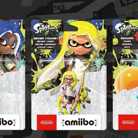 任天堂 amiibo インクリングイエロー オクトリングブルー コジャケ 3点 スプラトゥーンシリーズ アミーボ スプラトゥーン３