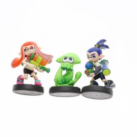 【中古即納】[ACC][Switch] amiibo(アミーボ) トリプルセット[ガール/イカ/ボーイ] (スプラトゥーンシリーズ) 任天堂(NVL-E-AE3A) (20150
