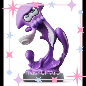 AMIIBO イカ【ネオンパープル】 (スプラトゥーンシリーズ)