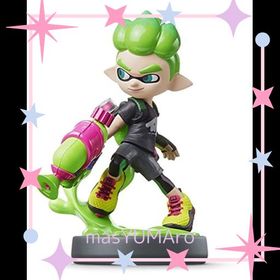 AMIIBO ボーイ【ネオングリーン】 (スプラトゥーンシリーズ)