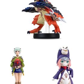 新品 モンスターハンターストーリーズ2 アミーボ3種セット 破滅レウス ＋エナ＋ツキノ （モンスターハンターシリーズ）