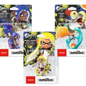 amiibo インクリング イエロー / オクトリング ブルー / コジャケ 三体セット スプラトゥーンシリーズ 任天堂 スプラ スプラトゥーン 2 3