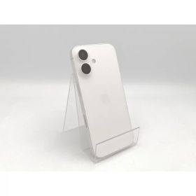 【中古】Apple 国内版 【SIMフリー】 iPhone 16 256GB ホワイト MYDX3J/A【ECセンター】保証期間1ヶ月【ランクB】