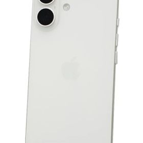【Apple】アップル『iPhone 16 / 6.1inch / 128GB / SIMフリー / ホワイト』MYDR3J/A 2024年9月発売 スマートフォン 1週間保証【中古】