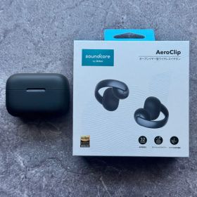 【美品】Soundcore AeroClip ブラック