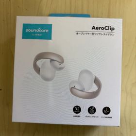 Anker Soundcore AeroClip ホワイト&ゴールド