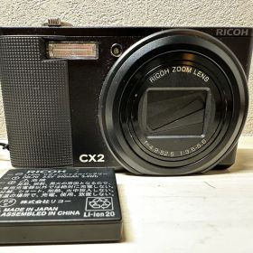 【完動品】RICOH CX2 ブラック コンパクトデジタルカメラ コンデジ
