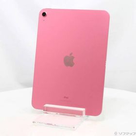 〔中古〕Apple(アップル) iPad 第10世代 64GB ピンク MPQ33J／A Wi-Fi〔349-ud〕