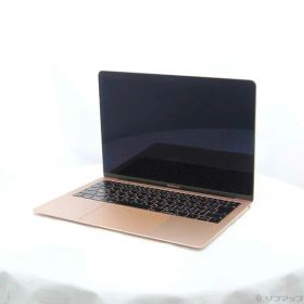 【中古】Apple(アップル) MacBook Air 13.3-inch Late-2018 MREE2J／A Core_i5 1.6GHz 8GB SSD128GB ゴールド 〔10.15 Catalina〕 【262-ud】