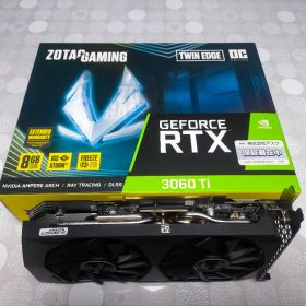GeForce RTX 3060 Ti 搭載グラボ 新品 35,999円 中古 22,000円